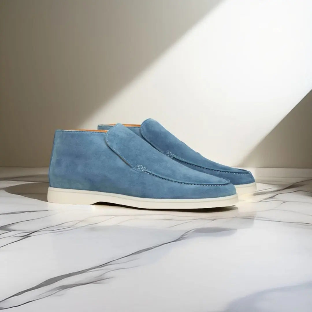 Comfortabele loafers Voor Heren Met Gestikt Bovenwerk