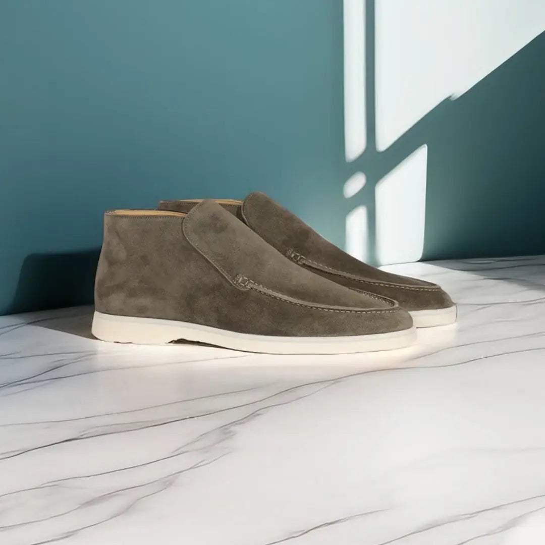Comfortabele loafers Voor Heren Met Gestikt Bovenwerk